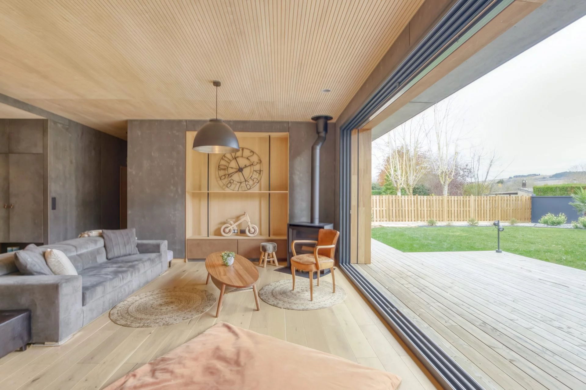 maison en bois contemporaine